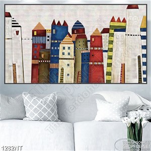 Tranh lâu đài trong tranh