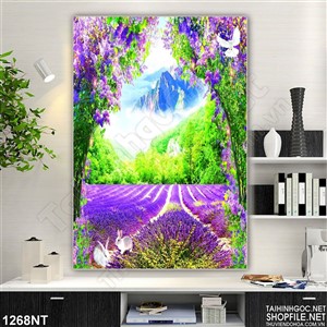 Tranh thung lũng tím