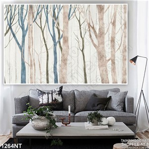 Tranh thân cây già