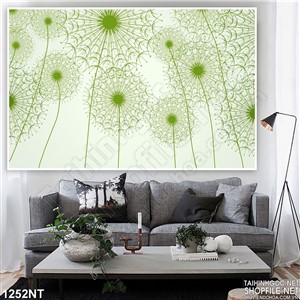 Tranh hoa bông công anh