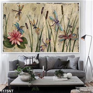 Tranh chuồn chuồn ớt