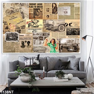 Tranh báo dán tường