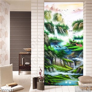 Tranh thủy mạc in uv