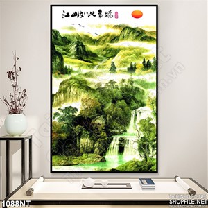 Tranh vẽ sơn thủy