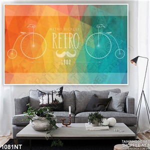 Tranh chiếc xe đạp