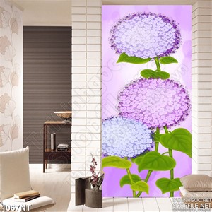 Tranh bông hoa tú cầu