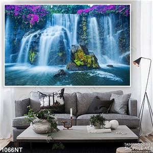 Tranh thác nước mộng mơ