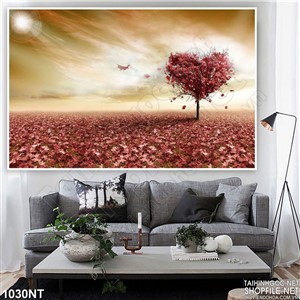 Tranh trái tim cô đơn