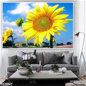 Tranh bông hoa hướng dương