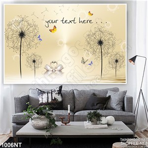 Tranh hoa bồ công anh