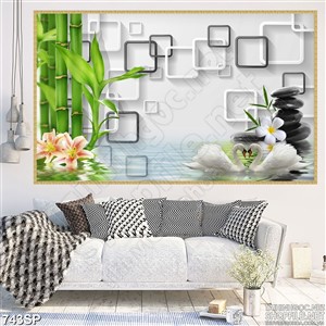 Tranh đẹp cảnh in spa mới nhất