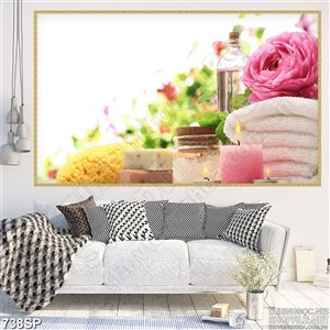 Tranh spa dụng cụ thư giãn