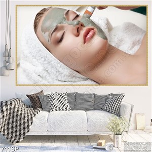 Tranh massage bùn non