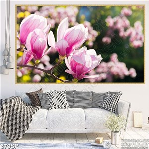 Tranh spa hoa mộc lan