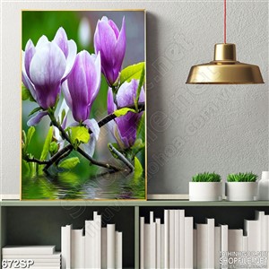 Tranh hoa lan đẹp và sướng sớm