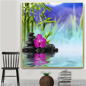 Tranh cảnh in canvas spa