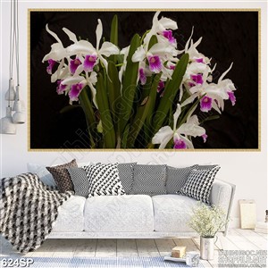 Tranh đẹp về hoa in spa