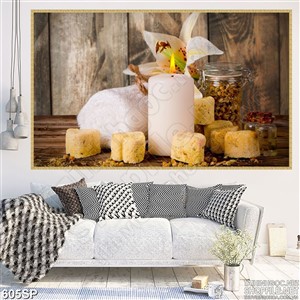 Tranh in kính đẹp cho spa