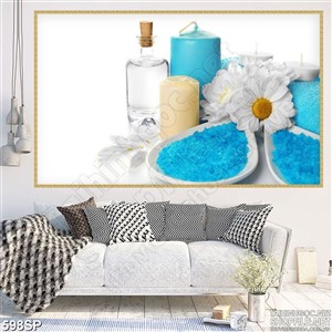 Tranh in canvas cho spa