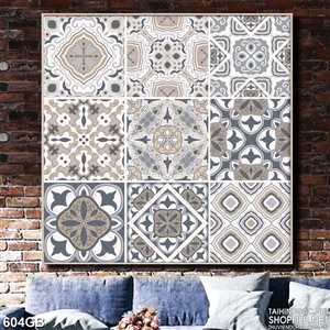 Tranh gạch in bếp hoa văn chi tiết