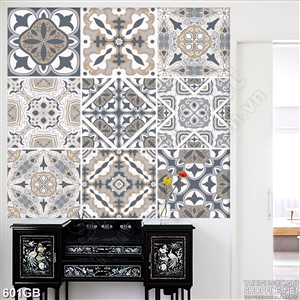 Tranh gạch trang trí họa tiết in màu nghệ thuật