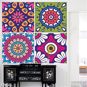 Tranh gạch trang trí tường in uv treo tường