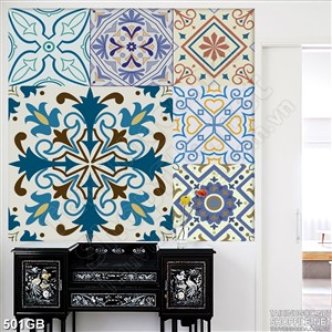 Tranh gạch bông ốp lát tường in nghệ thuật