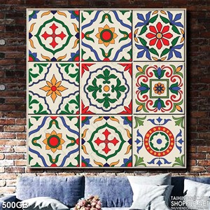 Tranh gạch ốp lát tường in nghệ thuật