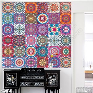 Tranh gạch họa tiết in uv họa tiết treo tường