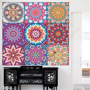 Tranh gạch ốp họa tiết in uv treo tường