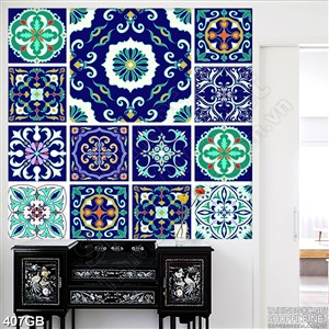 Tranh gạch ốp trang trí in uv