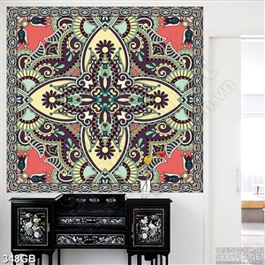 Tranh gạch ốp tường hoa cổ điển