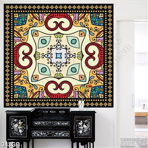 Tranh gạch ốp tường họa tiết hoạt hình