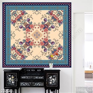 Tranh gạch hoa trang trí phòng