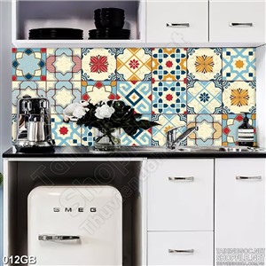 Tranh gạch in hoa tiết ốp sàn