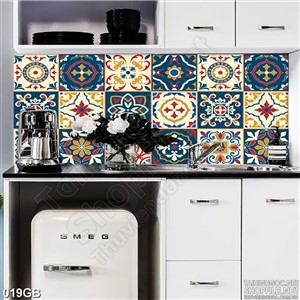 Tranh gạch in bếp họa tiết