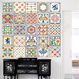 Tranh gạch in hoa văn chất lượng cao