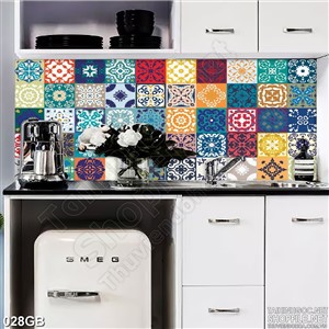 Tranh gạch ô vuông in màu