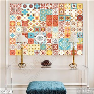 Tranh gạch ô vuông in uv