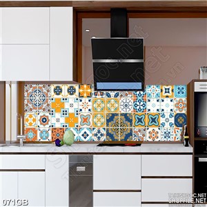 Tranh gạch in kính treo tường