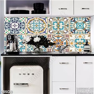 Tranh gạch in kính dán tường