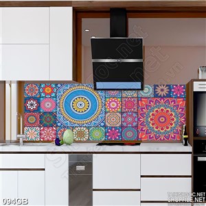 Tranh gạch in kính đa dạng về họa tiết