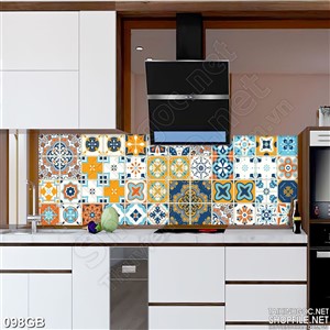 Tranh gạch in bếp chất lượng cao