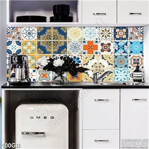 Tranh gạch in uv trang trí bức tường