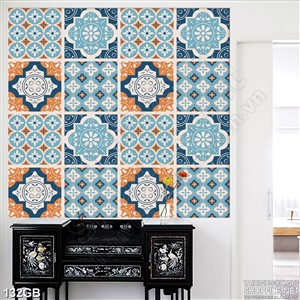 Tranh gạch bông ốp lát ngoài trời