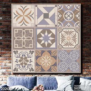 Tranh gạch decal dán tường