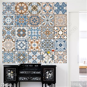 Tranh gạch in uv dán tường nhà bếp