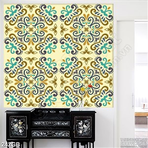 Tranh gạch họa tiết cổ châu âu