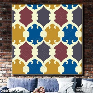 Tranh gạch decal sắc màu