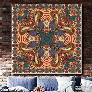 Tranh gạch in họa tiết hoàng gia